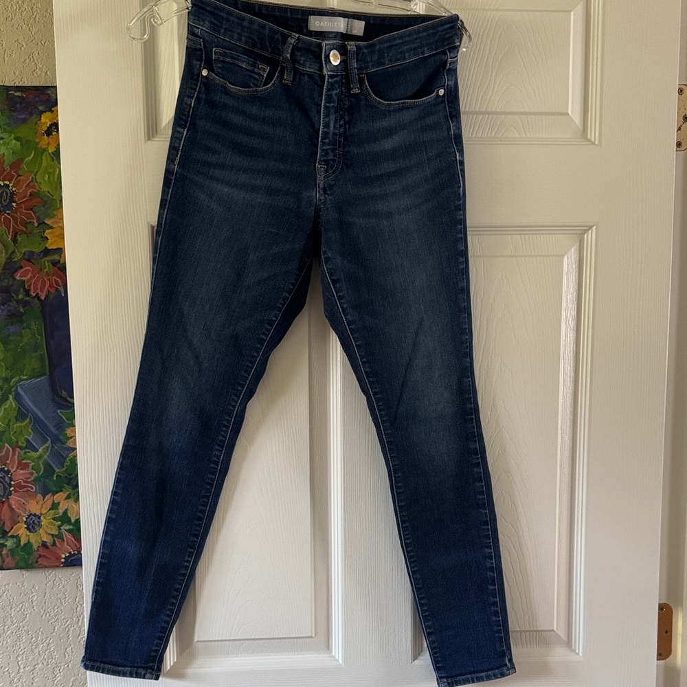 Athleta Dark Blue Skinny Jeans
